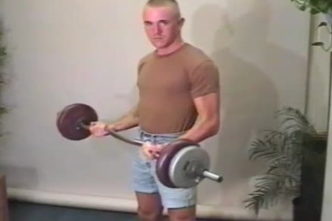 Sanford Shows His Strength previous to Stripping And Masturbatng