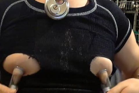 The excited whore Pumped Her bra buddies So large This Time! All The Time, The floozy Sniffes Poppers, greater quantity And greater quantity And greater quantity!!! The Permanently excited whore Has Very excited monstrous teat-clamps On Her Hard Red