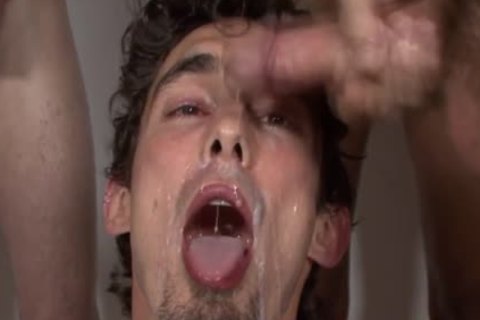homo man acquires semen overspread