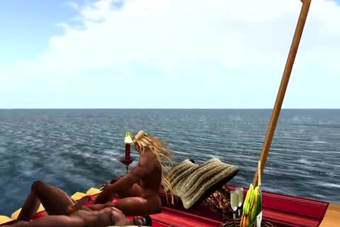 Coming Home Form A Fishing Trip And Find Your Partner Floating On A Raft Which Makes u gracious En The Rest Is As It Is.