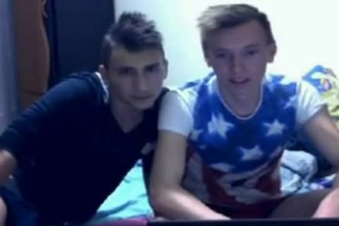 amateur teen couple On webcam Film