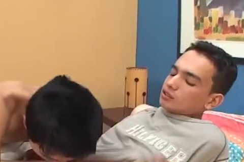 teens Walter And John Exchanging suck Jobs And anal nailing a-gap