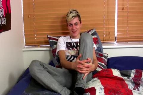 Skylar West Plays With His lengthy cock And hammers His darksome hole