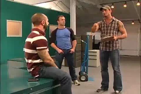 Three Muscled,studs fuck