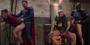 Just dick League : A homosexual XXX Parody - Colby Keller and Johnny Rapid butthole hammer