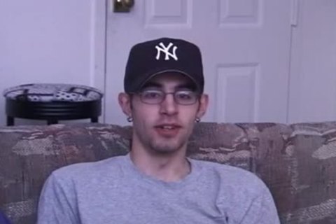 Nerdy teen receives His taut arsehole poked