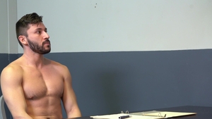 YoungPerps.com: Officer Leo Silva striptease scene