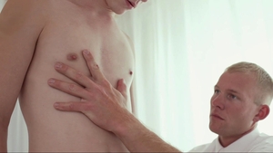 Missionary Boys: Too thin Elder Stewart oiled stripteasing