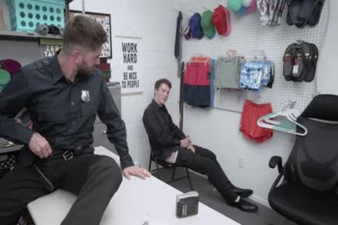 'Straight Security Officers slamming Each Other'