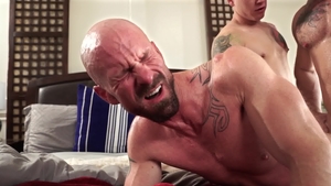 IconMale.com: Sergeant Miles and Leo Luckett gets plowed