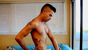 FetishMen: Young Turk Mason needs stroking