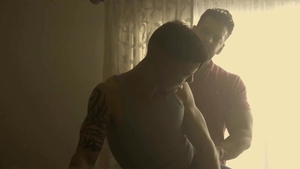 FetishMen - Casey Everett wearing jeans ass fucking in a car