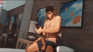 Gay goes wild on cock