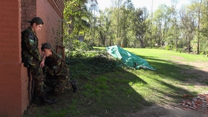 MilitaryDick: Pale-skinned Soldiers Seize the Moment