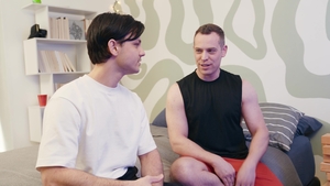 Jerk Buddies: Tongues Entwined in a Jock's Tight Hole