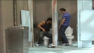 Falcon Studios: Garbage Can Gag for Long & Hunt