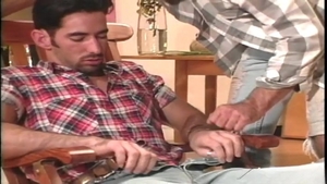 Falcon Studios: A Surprise Cumshot for the Tatted Twosome