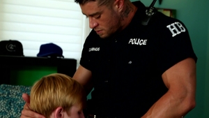 Cody Cummings: Muscular Cop's Domination