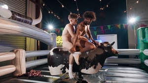 Men: The Art of Swallowing - On The Mechanical Bull