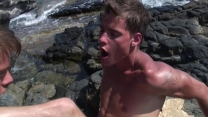Sandy Celebration: Two Twinks Tickle Thomas