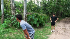 Anonimo: Bareback Adventures: Bautista's Forest Escapades