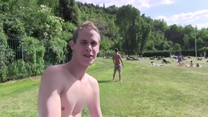Czech Hunter: Young Hearts Aflutter at the Open-Air Pool