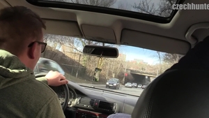 Czech Hunter: Sleazy Offers in a Tiny Car