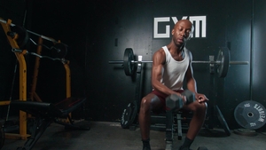 Men: Pumpin' Iron And Each Other