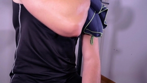 HotAFmen: Stiffening Up in Sporty Shorts