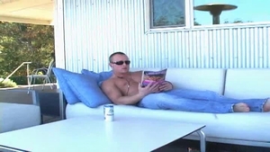 Next Door Male: Teasing Under a Robe